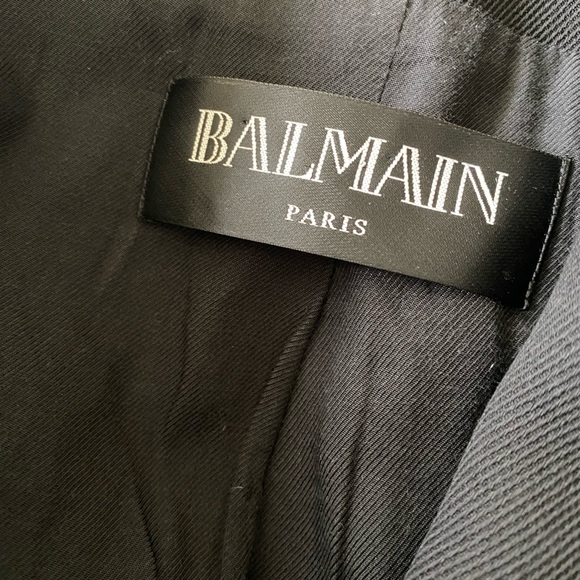 Balmain Double-Breasted Tailored Blazer Sz 40 $2,695 - Picture 7 of 8